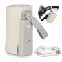 Pachet pentru hranire, Incalzitor biberoane, Lionelo, ThermUp 2.0, 5 in 1 + Pompa de san, Lionelo, Fidi Free Simple, Portabila, Cu accesorii, Hands-free + Incalzitor biberoane, Lionelo, ThermUp Go Plus, Portabil, Alb/Bej - 57
