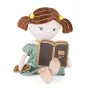 Papusa, Petite&Mars, Hannah, Din plus, 35 cm, Ambalaj cu mini puzzle din carton, 0 luni+, Multicolor - 1