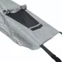 Parasolar, FreeON, Cu laterale pentru landou si carucior, Copertina protectie UPF 50+ cu fereastra, Usor reglabil, Rezistent la apa, Gri - 2