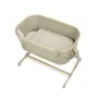 Patut co-sleeper, Jane, Babyside III, Reglabil in 6 pozitii pe inaltime, Cu lenjerie si roti, Pana la 9 kg, 0 luni+, 85x60x66 cm, EN 1130:2019, EN 16890:2017 +A1:2021, Sage - 2
