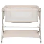 Patut co-sleeper, Lionelo, Leonie Plus, Pliabil, Cu sistem de leganare, Cu setare unghiulara, Reglabil in 6 pozitii pe inaltime, Conform cu standardele europeane de securitate EN1130 si EN16890, Bej - 7