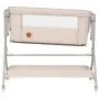 Patut co-sleeper, Lionelo, Leonie Plus, Pliabil, Cu sistem de leganare, Cu setare unghiulara, Reglabil in 6 pozitii pe inaltime, Conform cu standardele europeane de securitate EN1130 si EN16890, Bej - 9
