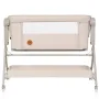 Patut co-sleeper, Lionelo, Leonie Plus, Pliabil, Cu sistem de leganare, Cu setare unghiulara, Reglabil in 6 pozitii pe inaltime, Conform cu standardele europeane de securitate EN1130 si EN16890, Bej - 11