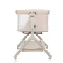 Patut co-sleeper, Lionelo, Leonie Plus, Pliabil, Cu sistem de leganare, Cu setare unghiulara, Reglabil in 6 pozitii pe inaltime, Conform cu standardele europeane de securitate EN1130 si EN16890, Bej - 16