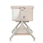 Patut co-sleeper, Lionelo, Leonie Plus, Pliabil, Cu sistem de leganare, Cu setare unghiulara, Reglabil in 6 pozitii pe inaltime, Conform cu standardele europeane de securitate EN1130 si EN16890, Bej - 17