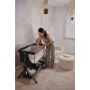 Patut co-sleeper, Lionelo, Leonie Plus, Pliabil, Cu sistem de leganare, Cu setare unghiulara, Reglabil in 6 pozitii pe inaltime, Conform cu standardele europeane de securitate EN1130 si EN16890, Bej - 41