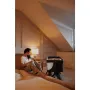 Patut co-sleeper, Lionelo, Leonie Plus, Pliabil, Cu sistem de leganare, Cu setare unghiulara, Reglabil in 6 pozitii pe inaltime, Conform cu standardele europeane de securitate EN1130 si EN16890, Bej - 49