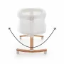 Patut co-sleeper, Petite&Mars, Glory, 2 in 1, Cu leganare, Cu ajustare pe inaltime in 5 pozitii, Cu saltea, Pliabil, Geanta de transport inclusa,0 luni+, Greutate suportata: 9 kg, Bej - 11