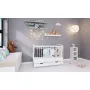 Patut copii din lemn Hubners Karly 120x60 alb cu sertar - 2