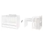 Patut modular multifunctional, 5 confirgurari diferite, 190 x 72 cm, Multi, White & Artwood - 2