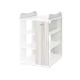 Patut modular multifunctional, 5 confirgurari diferite, 190 x 72 cm, Multi, White & Artwood - 15