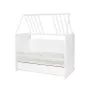 Patut modular multifunctional, 5 confirgurari diferite, 190 x 72 cm, Multi, White & Artwood - 17
