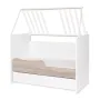 Patut modular multifunctional, 5 confirgurari diferite, 190 x 72 cm, Multi, White & Coffee - 2