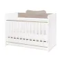 Patut modular multifunctional, 5 confirgurari diferite, 190 x 72 cm, Multi, White & Coffee - 5