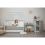 Patut modular multifunctional, 5 confirgurari diferite, 190 x 72 cm, Multi, White & Coffee - 12