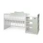 Patut modular multifunctional, 5 confirgurari diferite, 190 x 72 cm, Multi, White Milky Green - 3