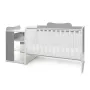 Patut modular multifunctional, 5 confirgurari diferite, 190 x 72 cm, Multi, White Stone Grey - 7