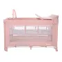 Patut pliabil Noemi Plus, 2 nivele cu accesorii, Mellow Rose Star - 2
