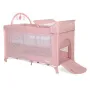 Patut pliabil Noemi Plus, 2 nivele cu accesorii, Mellow Rose Star - 3
