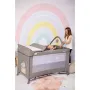 Patut pliabil Noemi Plus, 2 nivele cu accesorii, Mellow Rose Star - 5