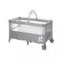 Patut pliant, Jane, Duo Level,  Cu roti, Cu arcada cu jucarii, Geanta de transport, Cu doua nivele,  Conform standardelor europene EN 716-1:2017+AC:2019EN 16890:2017 + A1:2021, Mist