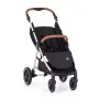 Carucior sport, Petite&Mars, Royal, Include husa pentru scaun, husa pentru picioare, geanta pentru scutece si capotina extensibila, Cu fereastra, Impermeabila, Cu SPF 50, Aluminiu, 0-22 kg, 111 x 57 x 86 cm, Ocean Blue - 9