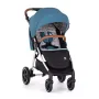 Carucior sport, Petite&Mars, Royal, Include husa pentru scaun, husa pentru picioare, geanta pentru scutece si capotina extensibila, Cu fereastra, Impermeabila, Cu SPF 50, Aluminiu, 0-22 kg, 111 x 57 x 86 cm, Ocean Blue - 3