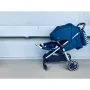 Carucior sport, Petite&Mars, Royal, Include husa pentru scaun, husa pentru picioare, geanta pentru scutece si capotina extensibila, Cu fereastra, Impermeabila, Cu SPF 50, Aluminiu, 0-22 kg, 111 x 57 x 86 cm, Ocean Blue - 21