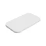 Cearceaf cu elastic, Petite&Mars, Impermeabil, Pentru patut co-sleeper, Din bumbac, 84x50 cm, 0 luni+, Alb - 3