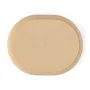 Farfurie compartimentata, Petite&Mars, Take&Match, Ovala, Cu ventuza si 3 compartimente, Silicon, Fara BPA, 630 ml, 6 luni+, Bej - 3