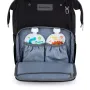 Rucsac pentru mamici, Petite&Mars, Cu 11 compartimente, Cu buzunare termice, Saltea de infasat inclusa, 30 x 42 x 15 cm, Jack, Black - 9