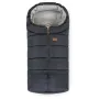 Sac de iarna, Petite&Mars, Jibot, Pentru carucior, landou sau scaun auto, 100x48 cm, Impermeabil, Cu elemente reflectorizante, Extensibil, 3 in 1, Charcoal Grey