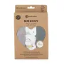 Set 3 scutece, Petite&Mars, Moussy Grey Planes, Din muselina de bambus, Hipoalergenice, 68 x 68 cm, Certificate Oeko Tex Standard 100, Multicolor - 3