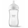 Biberon anticolici, Philips Avent, Natural Response, Din sticla, Tetina cu debit 3, 240 ml, 1 luni+, Alb - 3