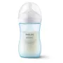 Biberon, Philips Avent, Natural Response, 1 luni+, 260 ml, Fara BPA, Anticolici, Albastru - 2