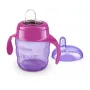 Canuta cu tetina de formare, Philips Avent, 6 luni+, 200 ml, Roz - 1