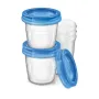Set 5 recipiente, Philips Avent, Pentru stocare a laptelui matern, 180 ml, Transparent - 4
