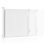 Poarta de siguranta, Lionelo, Thea, Textila, Ofera vizibilitate, Retractabila, Mecanism dublu de blocare, Montaj universal, 95x140 cm, Conform cu standardul european de securitate EN1930, Alb - 6