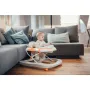 Premergator, FreeON, Fancy, Cu muzica si lumini, Cu roti, Conform cu standardul european de securitate EN1273:2020, Beige - 4