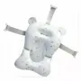Pachet cadita pliabila + suport, Primabobo, Genua Premium, Cu termometru, dop si suport anatomic, Conform cu standardul european de securitate EN71, 80 x 50 x 22, Gri - 3
