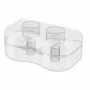 Protectoare mameloane, BabyOno, Din silicon moale, Include cutie depozitare, Fara BPA, Forma anatomica, Marimea S, Transparent - 4