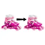Role, Stamp, Disney, De la incepator la avansat, Cu 3 roti, Ajustabile, Inchidere prin velcro, Cu frana, Marime 27-30, Princess - 3