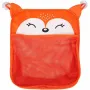 Saculet pentru jucariile de baie, FreeON, Fox, Cu sistem de prindere cu ventuze, Dimensiune 32x38 cm - 1