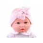 Bebelus, Jokomisiada, Cu iepuras de plus, Similar cu un bebe real, Include si suzeta, Realizat din plastic dur si cauciuc, Sigur pentru copii, 18 luni+, Pink - 5