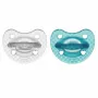 Set 2 suzete bebelusi, Chicco, Physioforma Luxe, Ortodontice, Silicon moale, Fara BPA, 16-36 luni, Gri - 1