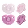 Set 2 suzete bebelusi, Philips Avent, Silicon medical moale, Design dintr-o bucata, Tetina rotunda simetrica, Fara BPA, 0-6 luni, forma inima - 20