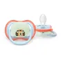 Set 2 suzete bebelusi, Philips Avent, Ultra Air Nighttime, Ortodontice, Silicon moale, Ventilate, Senzatie naturala, Fara BPA, 0-6 luni, multicolor - 8