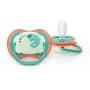 Set 2 suzete bebelusi, Philips Avent, Ultra Air Nighttime, Ortodontice, Silicon moale, Ventilate, Senzatie naturala, Fara BPA, 6-18 luni, multicolor - 2
