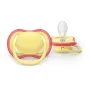 Set 2 suzete bebelusi, Philips Avent, Ultra Air, Ortodontice, Silicon moale, Ventilate, Senzatie naturala, Fara BPA, 0-6 luni, multicolor - 10