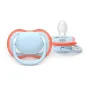 Set 2 suzete bebelusi, Philips Avent, Ultra Air, Ortodontice, Silicon moale, Ventilate, Senzatie naturala, Fara BPA, 0-6 luni, multicolor - 14